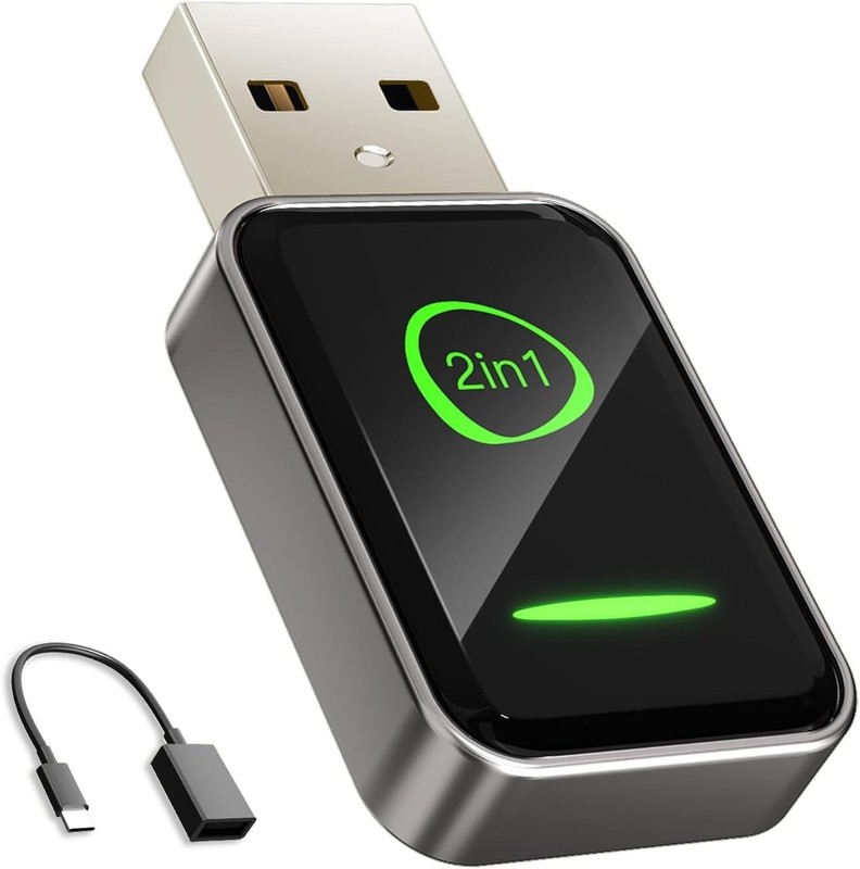 Mini Wireless CarPlay Adapter for Apple iPhone iOS 10+,No Delay & Fast, Plug …