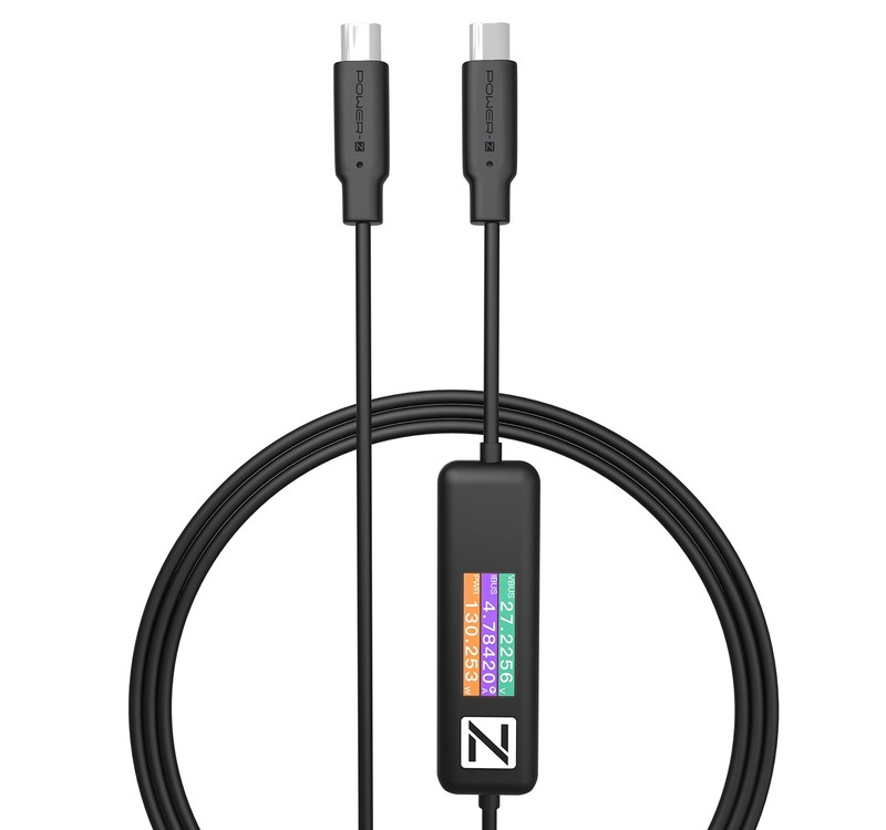 Powerz Ak001 Multifunction 240w Usb Pd Charging Test Cable With Color Display Co