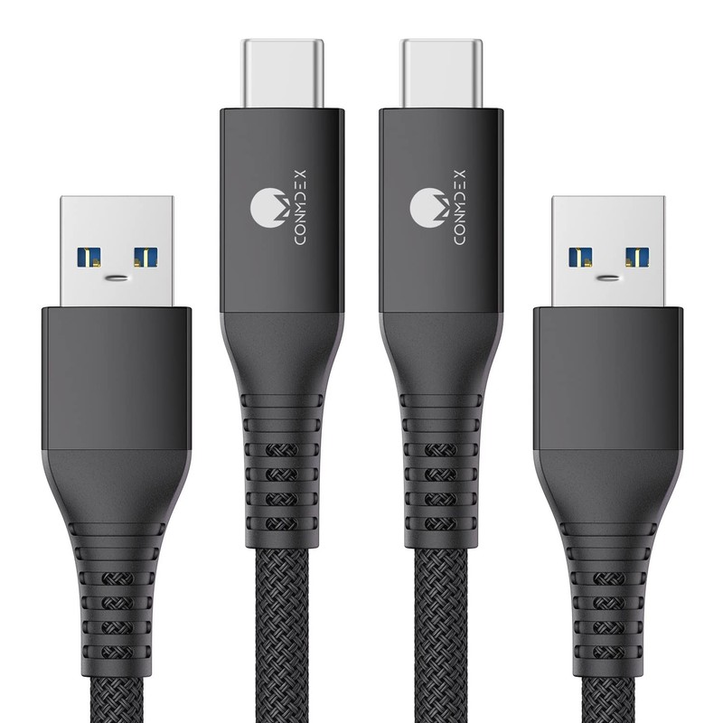 CONMDEX Android Auto USB Cable 3ft, 2-Pack 10Gbps USB to USB C Data Transfer …