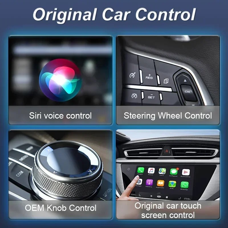 Wired to Wireless Android Auto Adapter - 5Ghz, USB Plug & Play, Broad Compatibil gallery