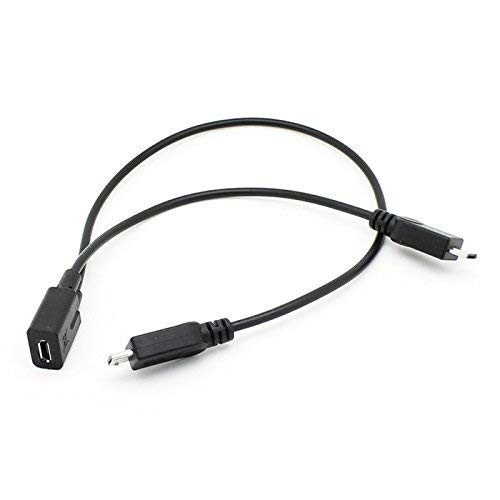 Micro USB 1 to 2 Y Splitter Cable,Micro USB 1 to 2 Charging Extension Cable S... gallery