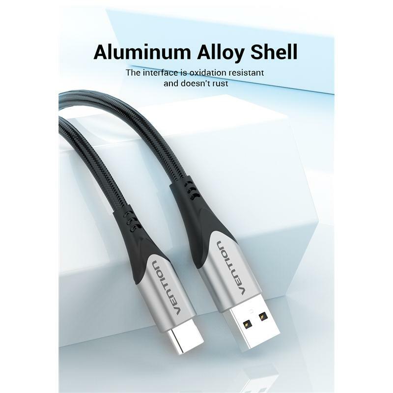 USB Type C Cable 3A Fast Charging USB-A to C Charge Braided Cord Charger Lead gallery