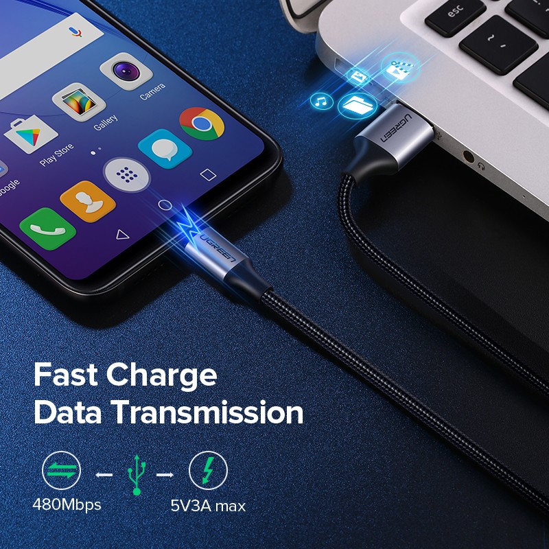 USB Cable Fast Quick Charger Cable USB to Micro USB 2.0 Android gallery