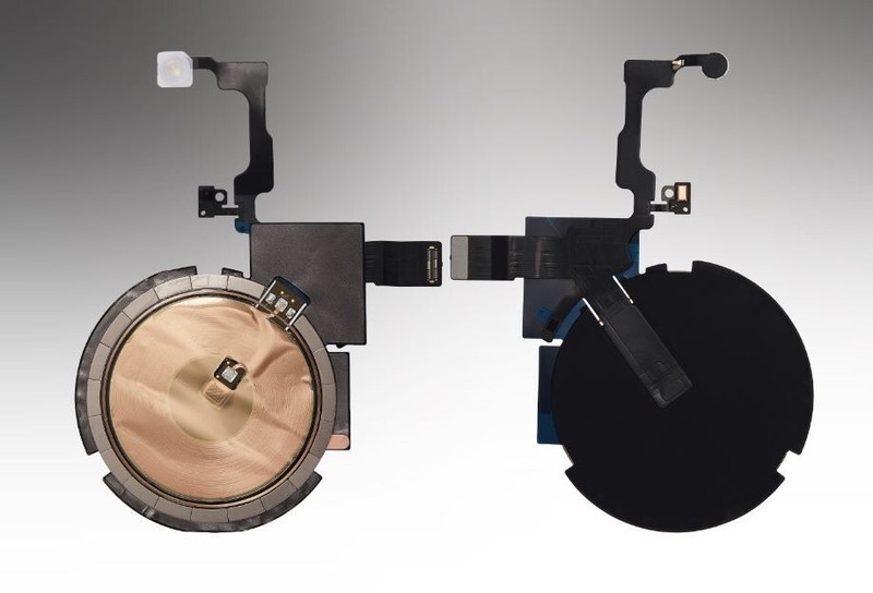 Wireless NFC Charging Flex With Flashlight Flex Cable Compatible For iPhone 15 gallery