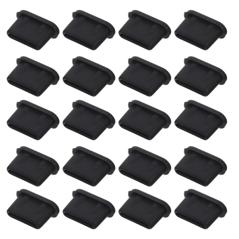 30 Pcs USB Write Blocker Type-C Dust Plug Outlet Charging Port Protector