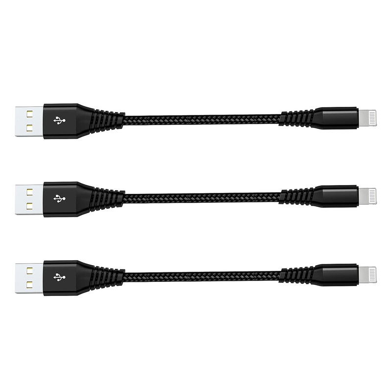 [Apple Mfi Certified] Short Iphone Charging Cable(3Pack 8 Inch),Usb to Lightning gallery