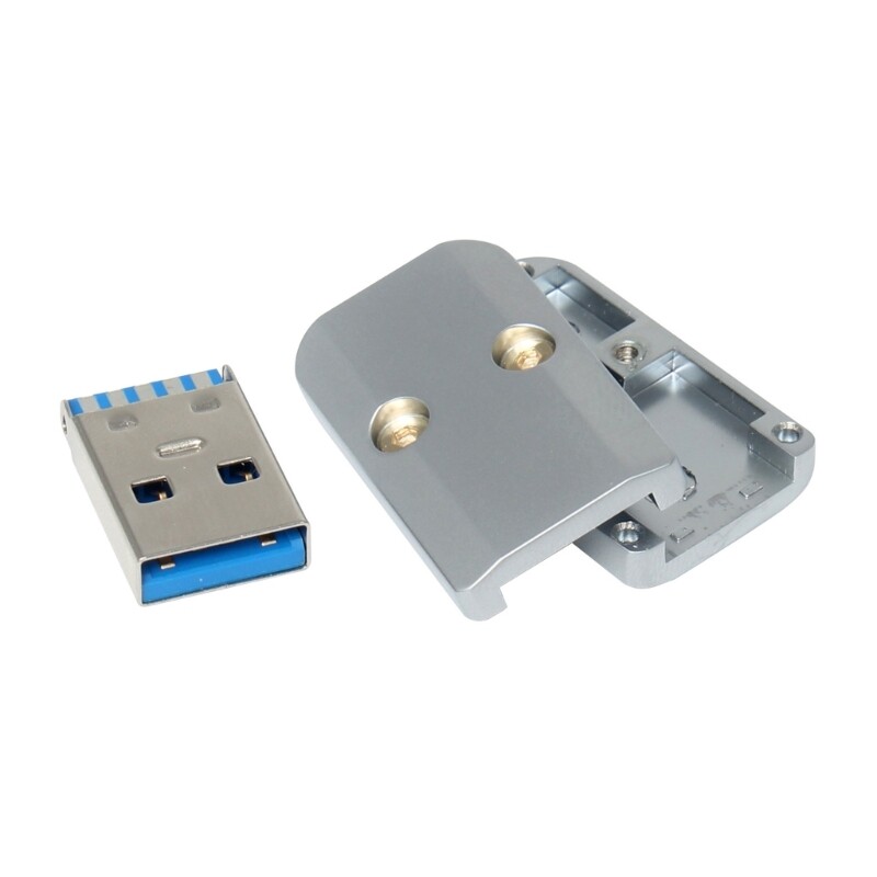 USB3.0 DIY Male Plugs 6mm Hole Connectors Perfect For Data And Charging Cable gallery