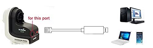 RJ12 Control Cable for Skywatcher AZ-GTI and AZ-GTE for Computerized Alt-Az T... gallery