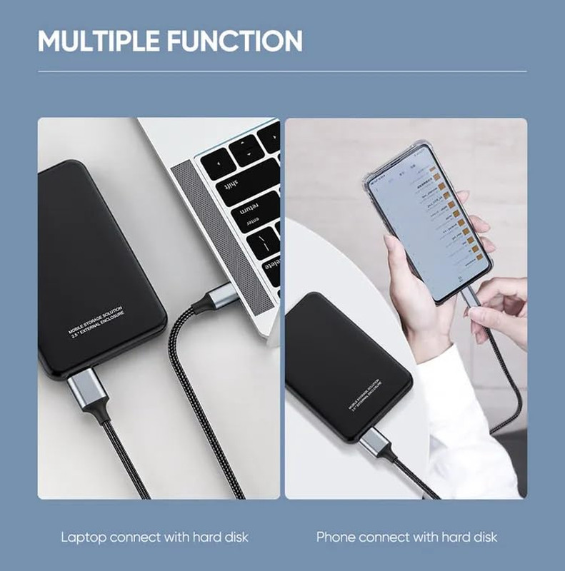 10Gbps USB C to Micro B Cable 3.2FT Fast Data Cord for External Hard Drive SSD gallery