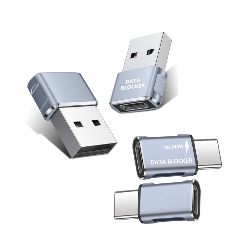 Data Blocker,Protect Against Juice Jacking,for iPhone 15 16 17 Series,and Mor…