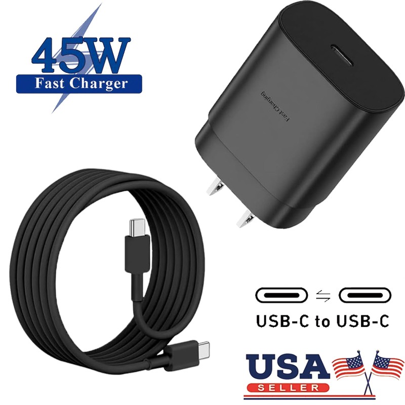 For Pixel 10A 8 9/10 Pro XL 45W USB-C Fast Wall Charger Type C Cable gallery