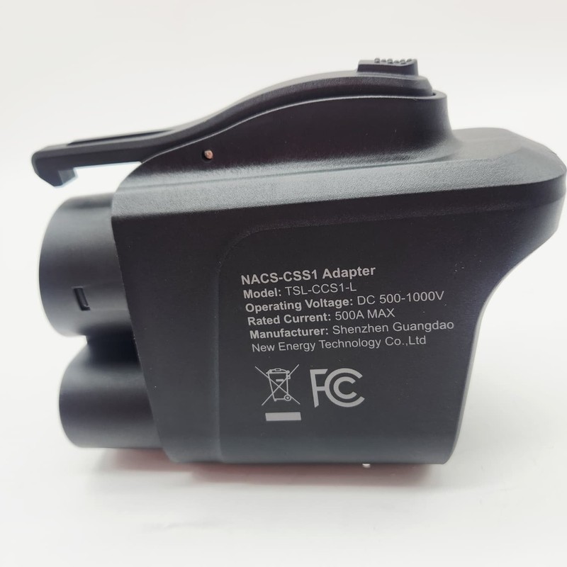 NACS to CCS1 Adapter 500A 1000V EV Fast Charging Tesla Supercharger Compatible gallery
