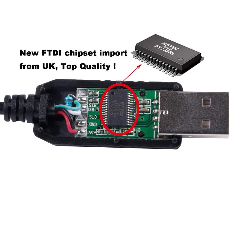 FT231XS USB RS232 to RJ11 for Keyence PLC to PC Communication Cable USB to RJ... gallery