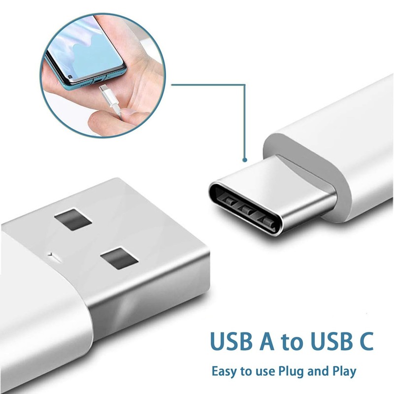 Durable 5FT USB Type C Charger for Oura Ring and EufyCam - Reliable Power gallery