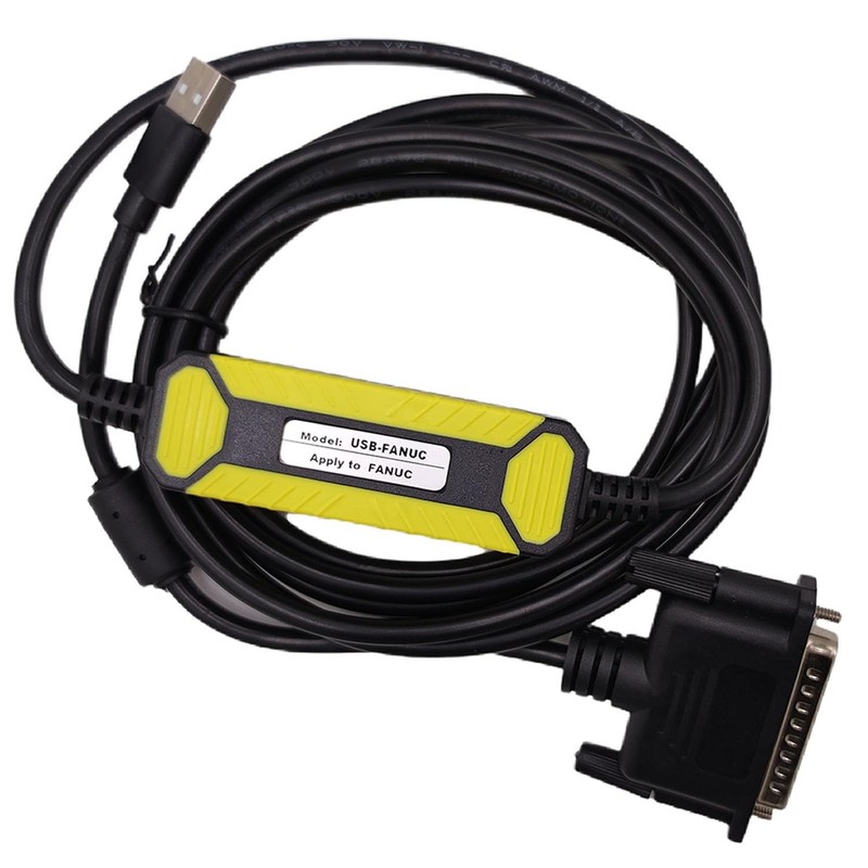 USB-FANUC CNC Programming Cable, USB to RS232 Data Transfer USBConvert DB25 P... gallery