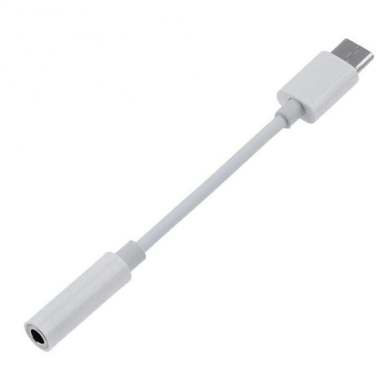 USB-C Type C Adapter Port to 3.5MM Aux Audio Jack Earphone Headphone Cable USB gallery