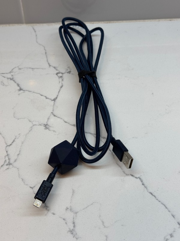 Native Union | Night Cable 6’6″ CHARGING CABLE WITH WEIGHTED KNOT