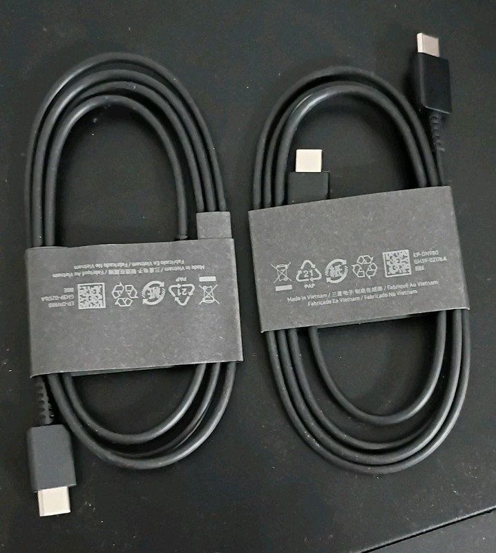 2x Original Samsung Galaxy S23 S22 S21 S20 5G USB-C 6FT Super Fast Charge Cable