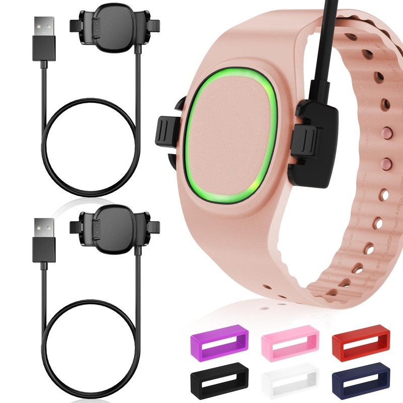 2 Pack Magic Band Charger Compatible with Disney-Magic Band Plus, 3.3ft Repla...