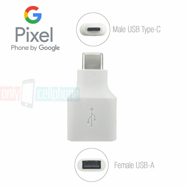 Wholesale Lot of 10 Female USB To USB-C OTG Connector Adapter for Pixel 6/5/4/3 gallery