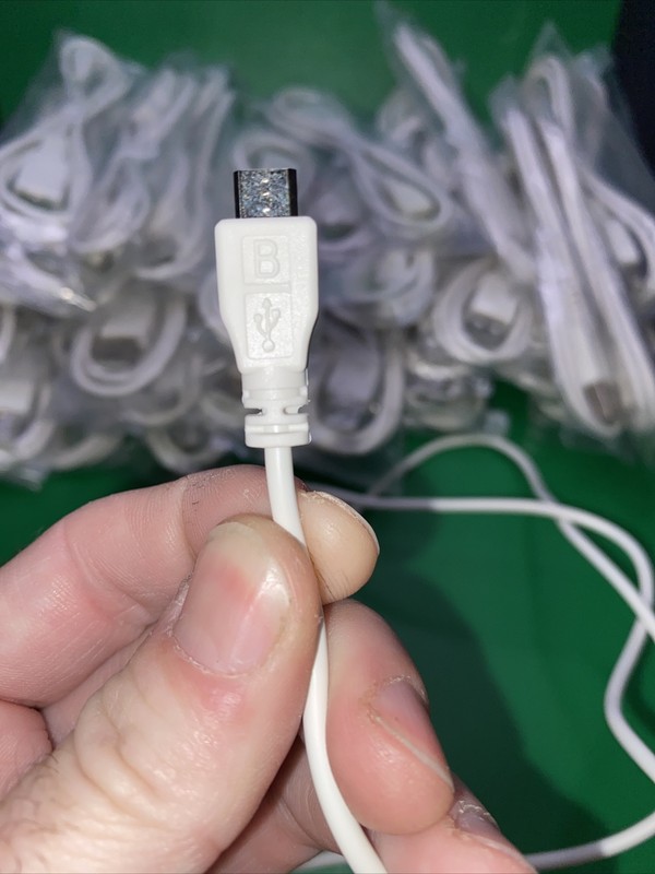 Charging Cord Lot set of 100 charging cords USB to mini B connection cables gallery