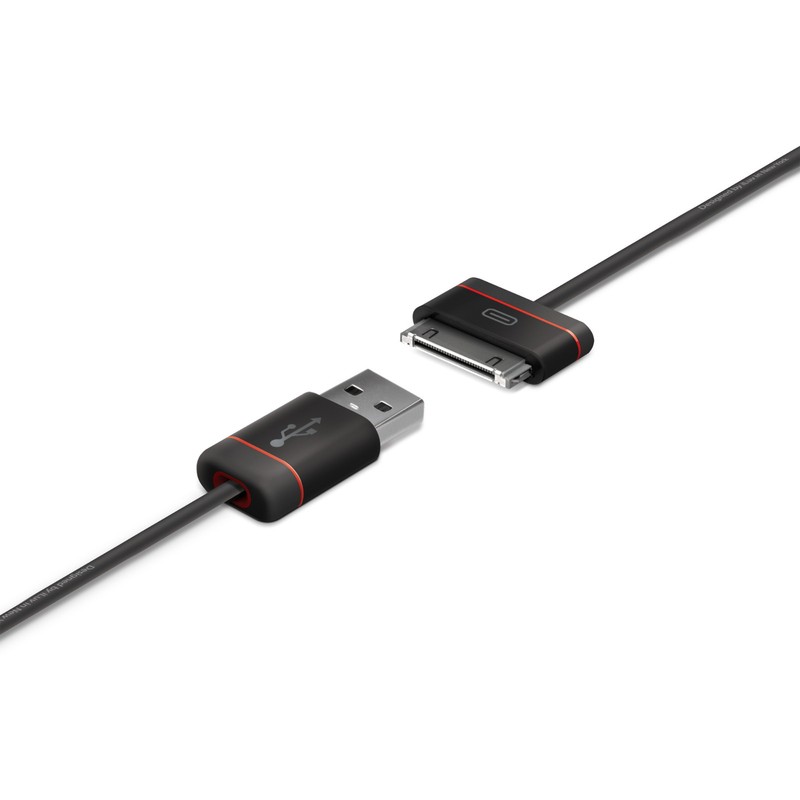 iLuv ICB21 3ft cable, charge/sync Your Apple 30-pin devices W/Mac or Windows PC