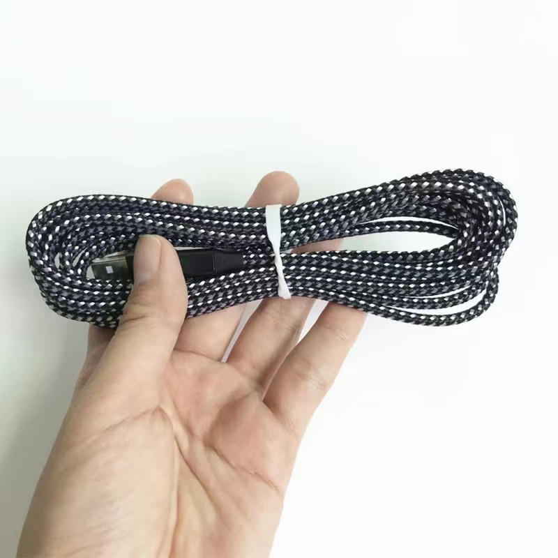 Bulk Lot Braided USB Cable 6ft For iPhone 14/13/12/11/X/8/7/6/5 Fast Charge Cord gallery