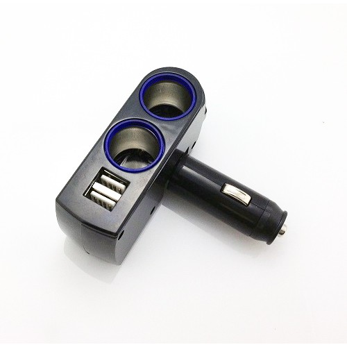 For Galaxy A52/A53/A54/A55/A56 - Car Charger Splitter DC Socket 2-Port USB gallery