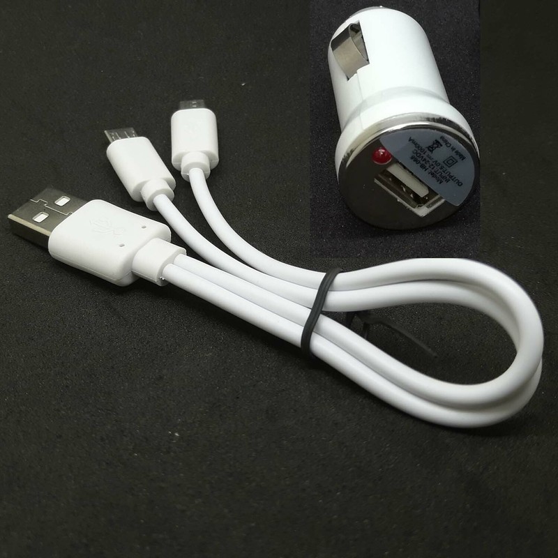 20cm USB Male To Dual 2X Micro Male wall Charger Sync Power Y Cable phone gallery