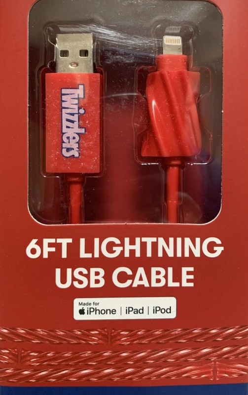 Twizzlers Candy Wall Charger & 6' USB Power Charging Cable for iPhone/iPad/iPod gallery
