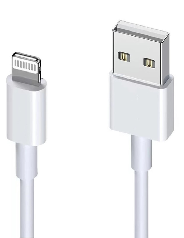 For iPad Air 2 USB Cable Charger 1 Meter White