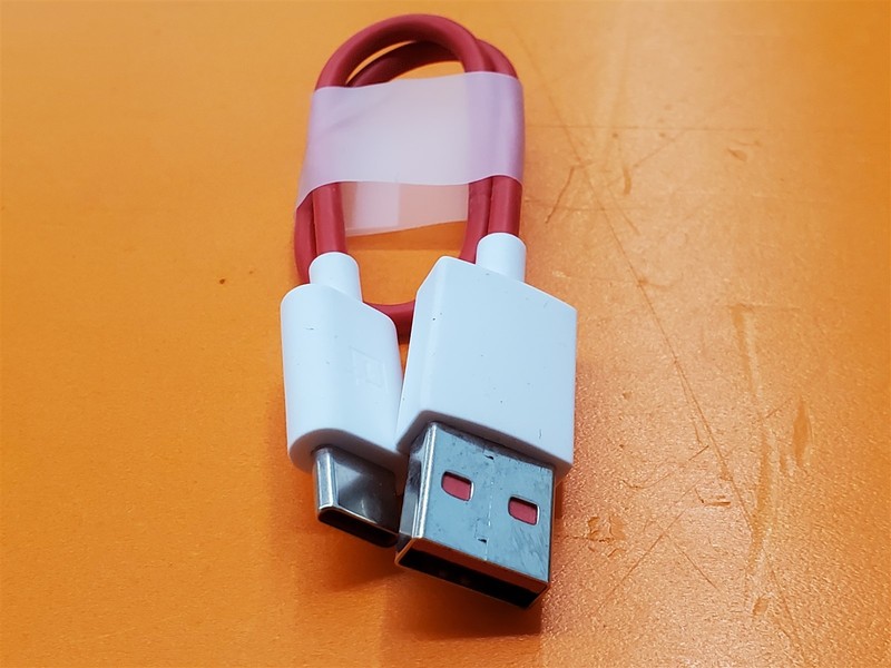 ⭐️⭐️⭐️⭐️⭐️ USB 2.0 To USB C Red & White 10" Cable gallery