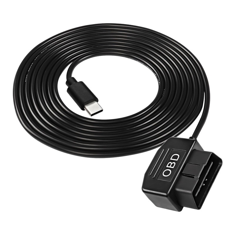 XMSJSIY OBD Power Cable for Dash Camera Type C OBD2 Power Cable Adapter Hardwire