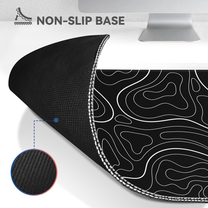 Gaming Mouse Pad Big Mousepad with Non-Slip Rubber Base, 31.5 x 11.8 in XL La... gallery