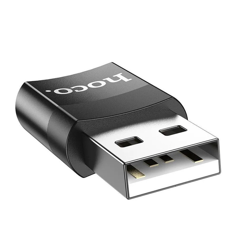 Hoco UA17 USB-A Male to USB-C Female Adapter gallery