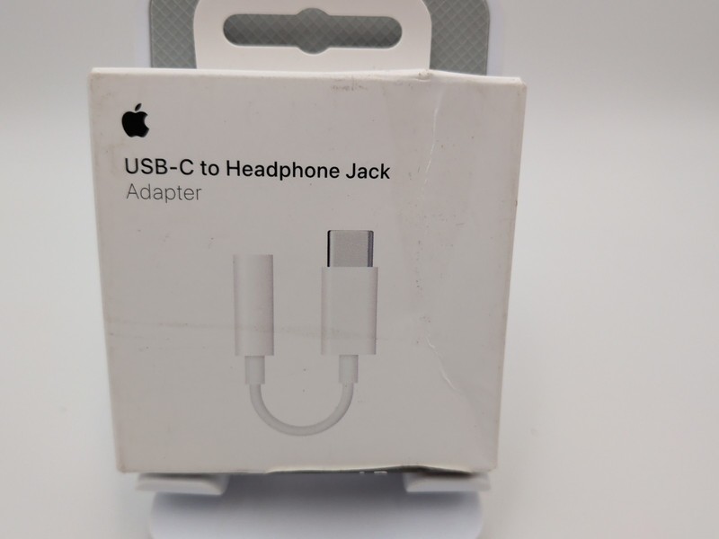 Apple USBC to Headphone Jack Adapter MW2Q3AM/A- A2049 3.5mm- OEM Original