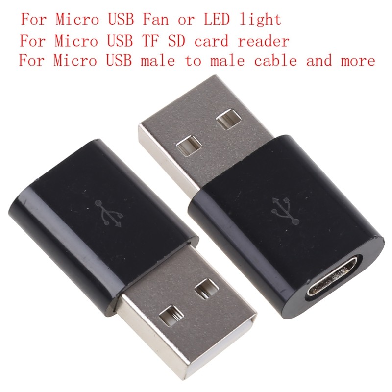USB 2.0 Male to Micro USB Female Adapter Converter For Micro USB Fan Card Reader gallery