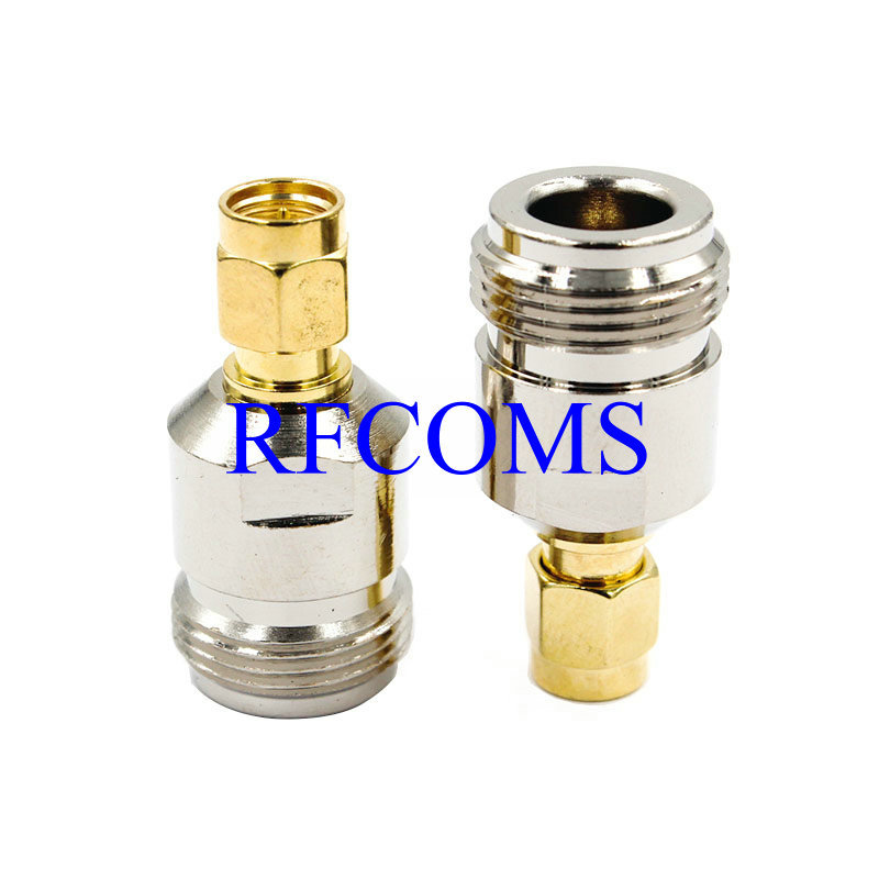 N male female to SMA RPSMA male female adapter straight adaptor DC~6GHz 2PCS gallery