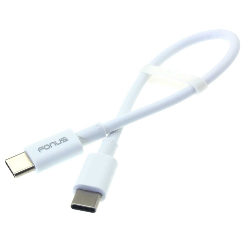 Short USB-C Cable PD Fast Charge Cord Power Wire Wire Type-C to for SmartPhones