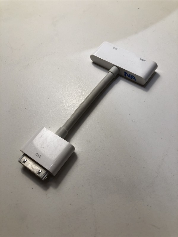 iPad 30 pin Apple iPhone and iPad mirroring cable To HDMI With Charger Support gallery