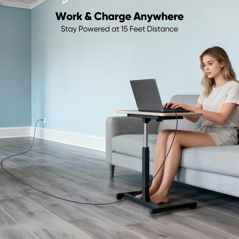 15 FT USB C Cable Fast Charging 100W, Extra Long C to USBC Charge Cord Type C... gallery