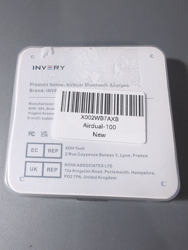 INVERY Airdual-100 Bluetooth 5.0 Adapter 30 Pin iPod AMI MDI Car gallery