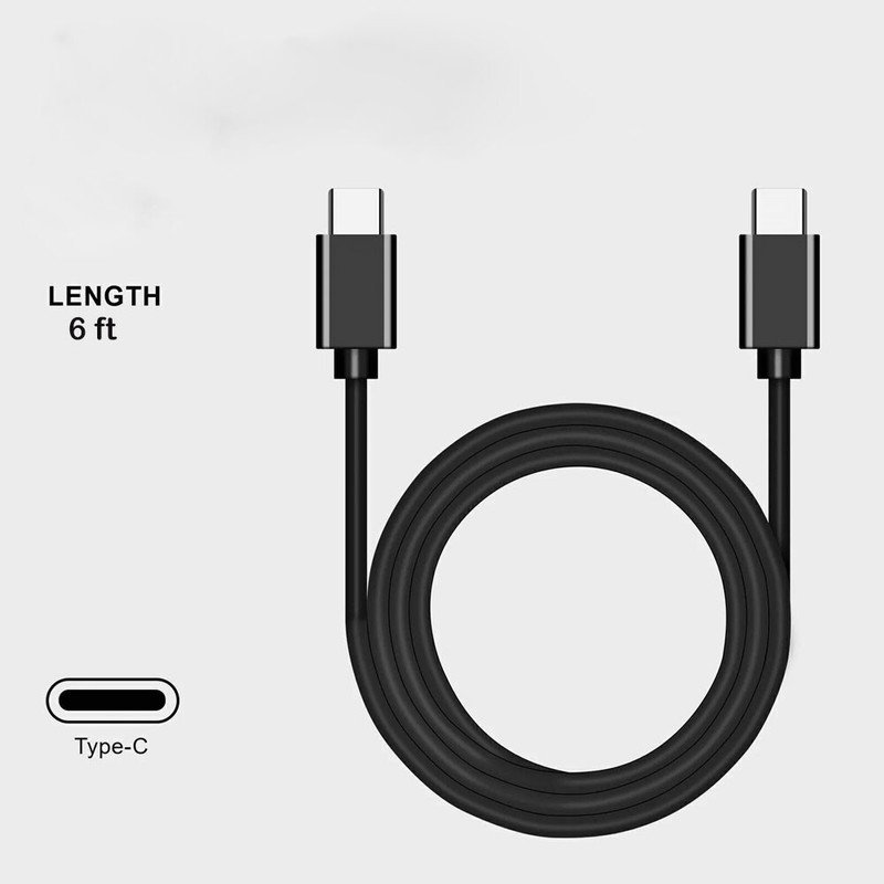 6FT USBC to USB C Type-C Fast Charging Cable for Samsung S24 S23 S25 SONY Google gallery