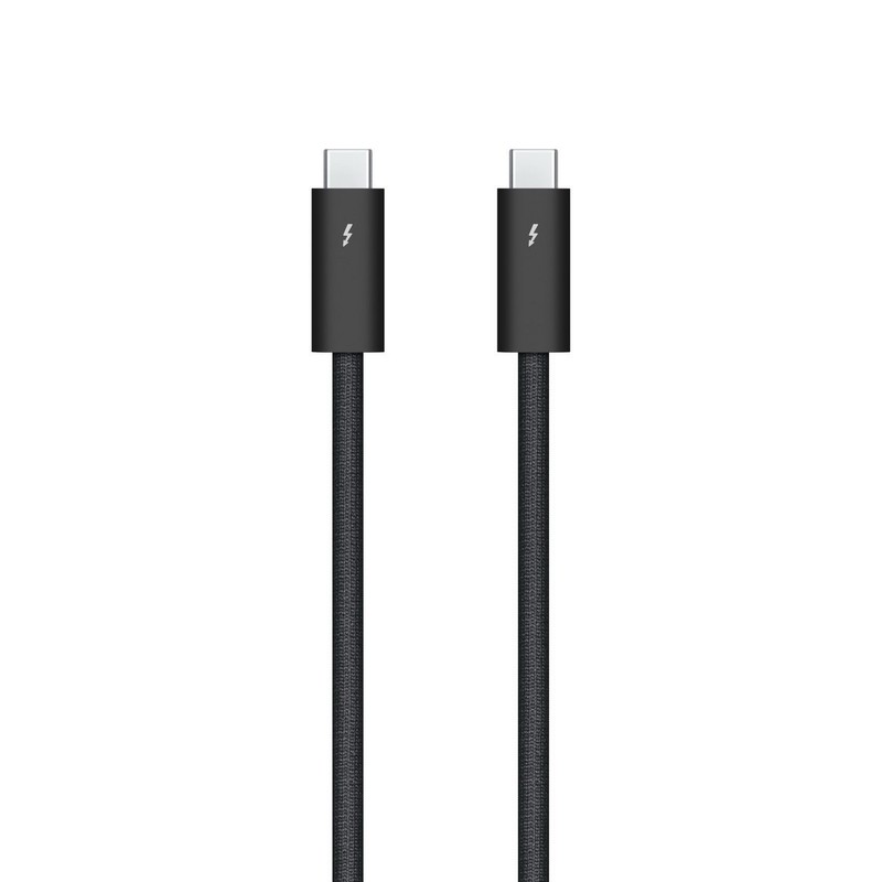 Apple Thunderbolt 4 Pro USB-C Cable, 1m – Black, Genuine