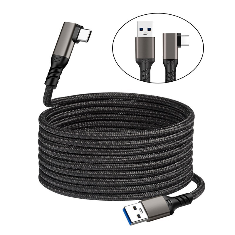USB A to USB C 10Gbps Data Cable USB3.2 3A Output for Link VR PC Connectivity gallery