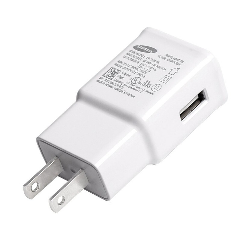OEM Samsung Galaxy S9 S8 Note 8 9 Fast Charging Dual USB Car&Wall Charger +Cable gallery