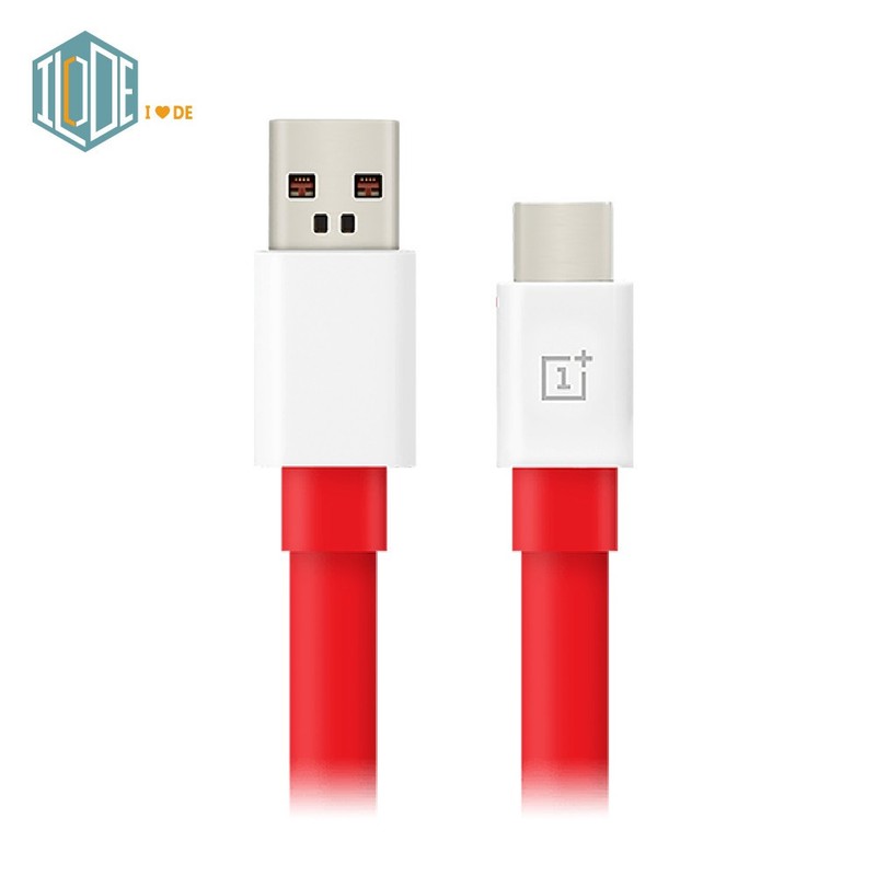Original OnePlus Official Warp Charge USB-A to Type-C Cable - 100 cm (C201A) gallery