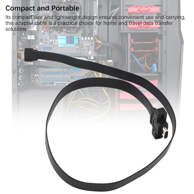 20Gbps USB 3.2 Gen 2x2 Type E To Type C Cable Front Panel Adapter Cord 0.5M gallery