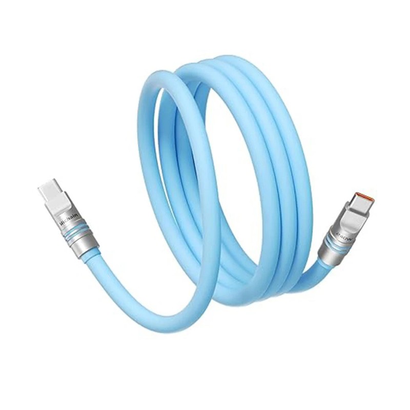 240W USB-C PD Cable iPhone MacBook Samsung Xiaomi Liquid Silicone Fast Charge
