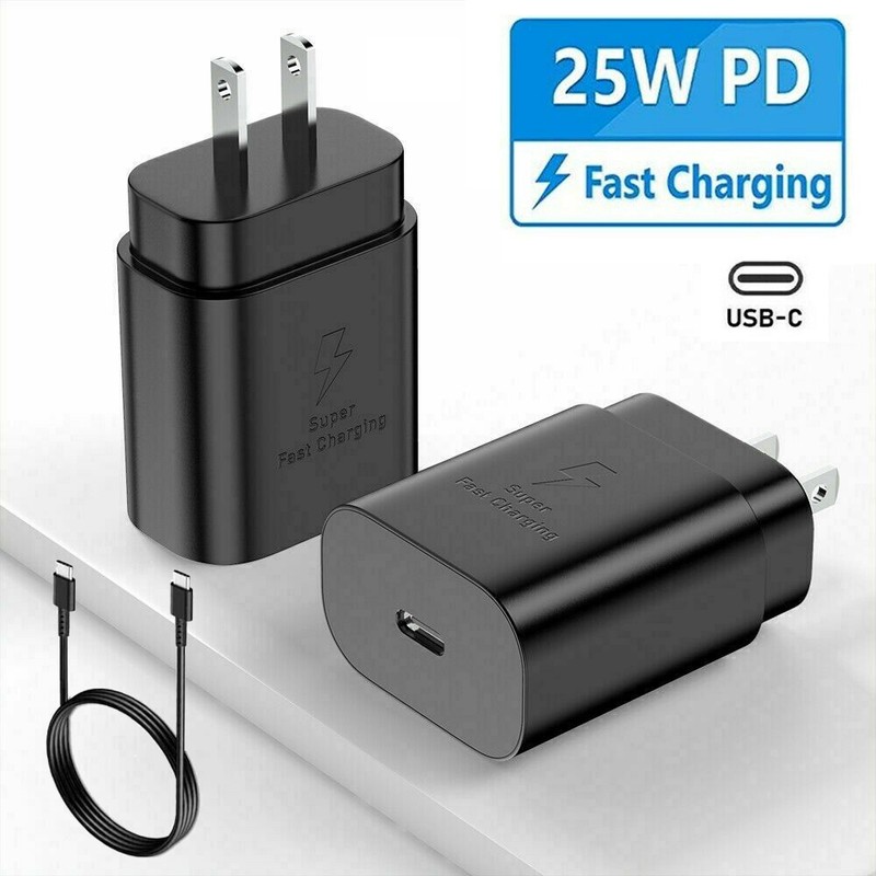Original Fast Wall Charger+Type C 6FT Cable For Samsung A07 A17 A16 A15 A26 A35 gallery
